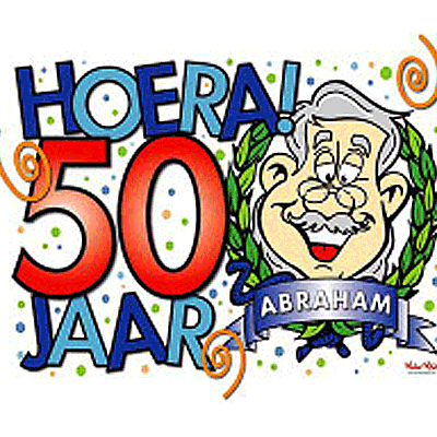 abraham 50 jaar ⋆ Verjaardagswensen